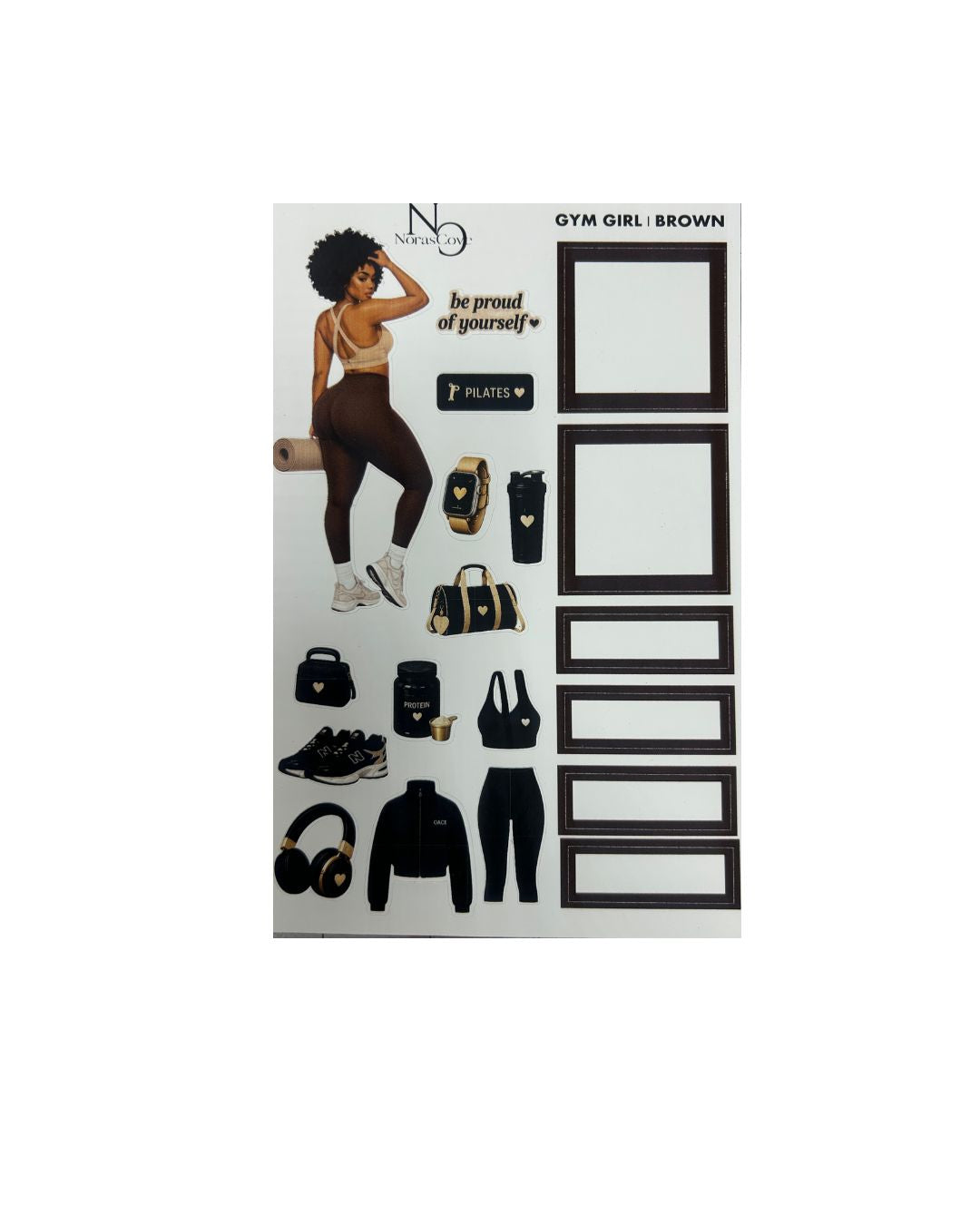 GYM GIRL DAILY/ WEEKLY KIT