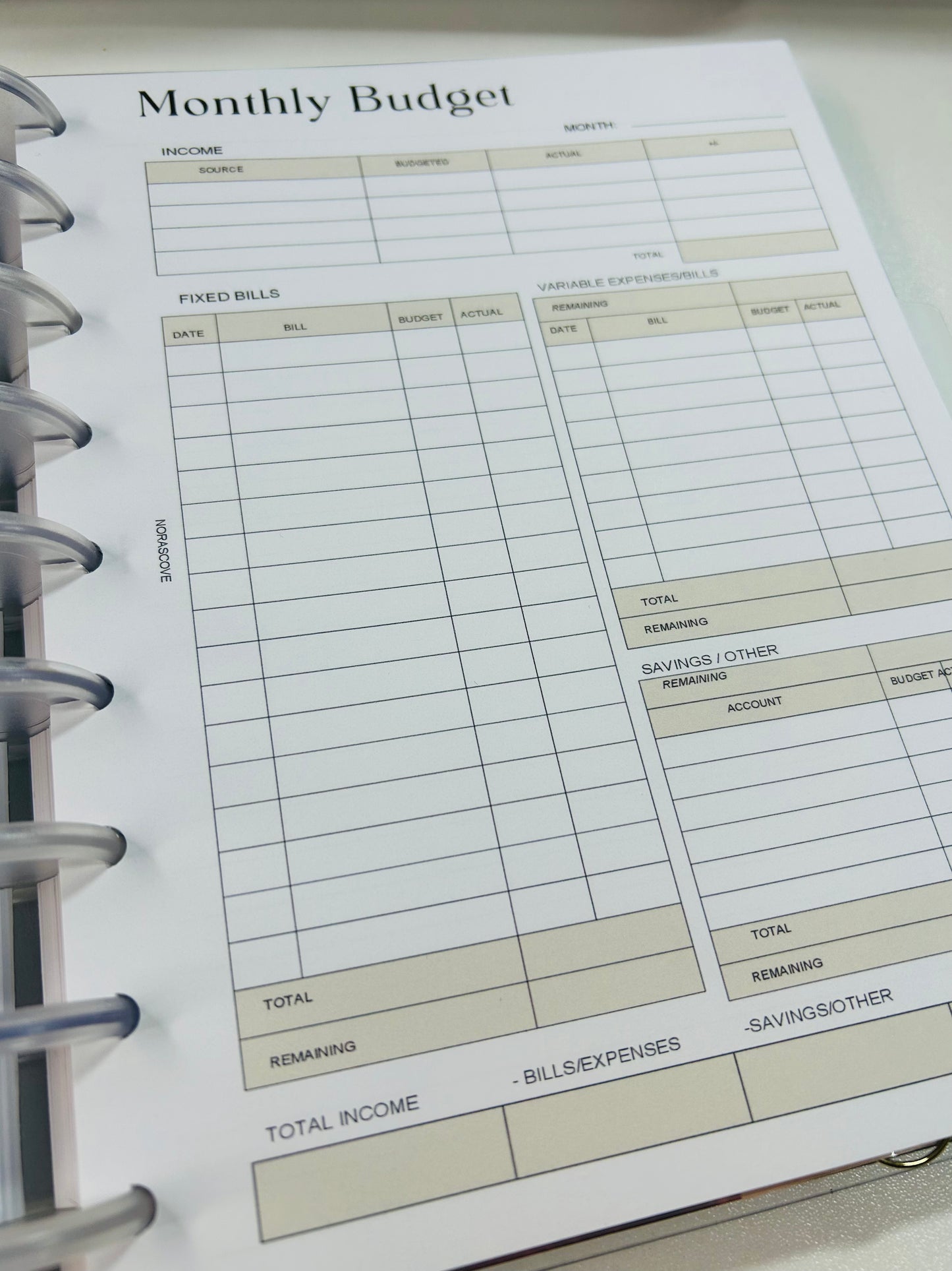 2026 BUDGET BUNDLE| PDF| DIGITAL DOWNLOAD