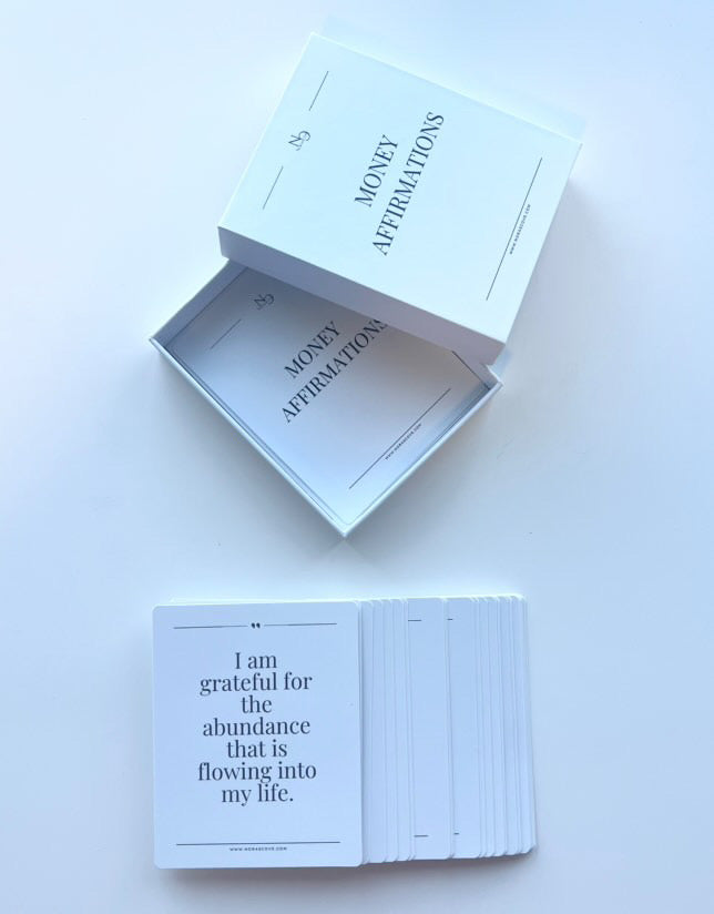 Money Affirmation Cards