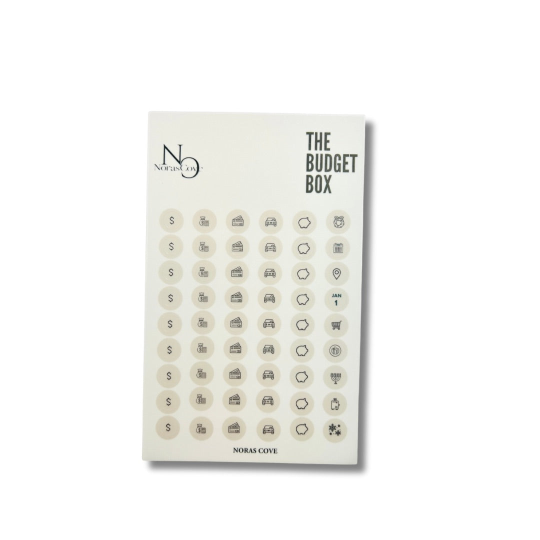 November 2024 Budget Box Stickers