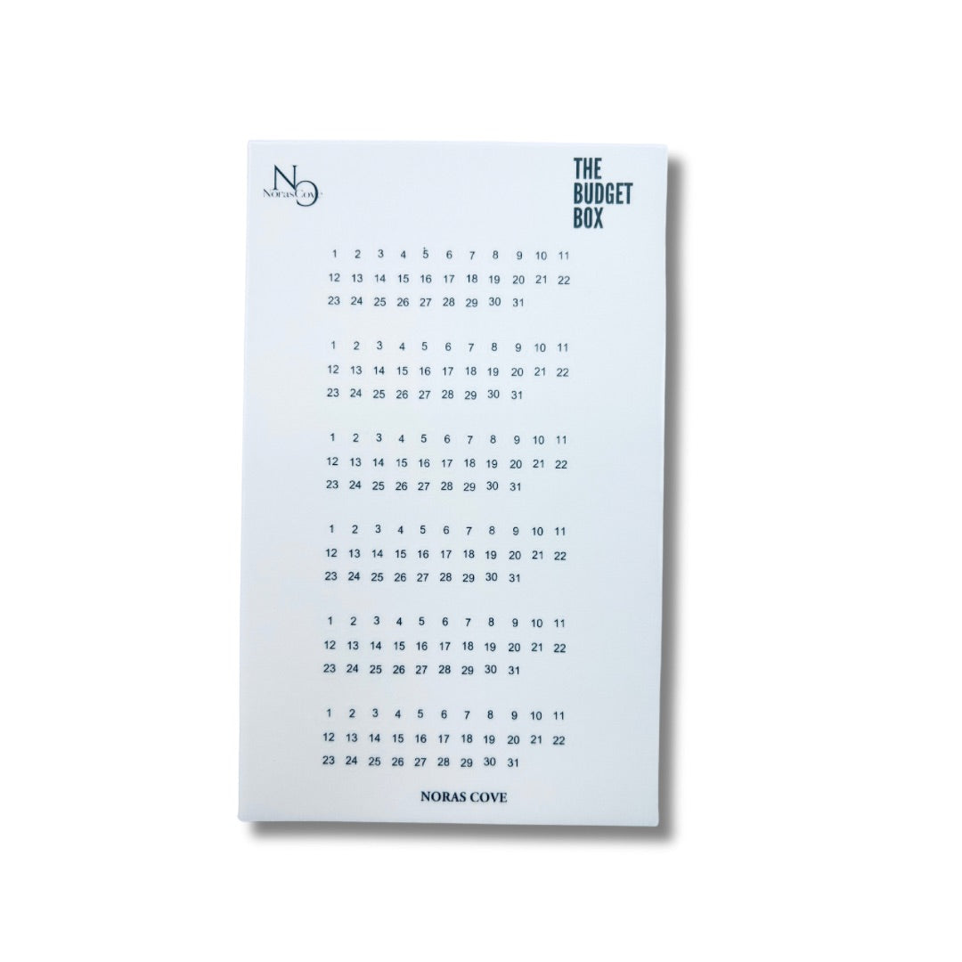 November 2024 Budget Box Stickers
