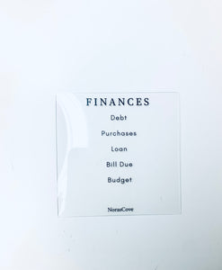 Finance Task Card