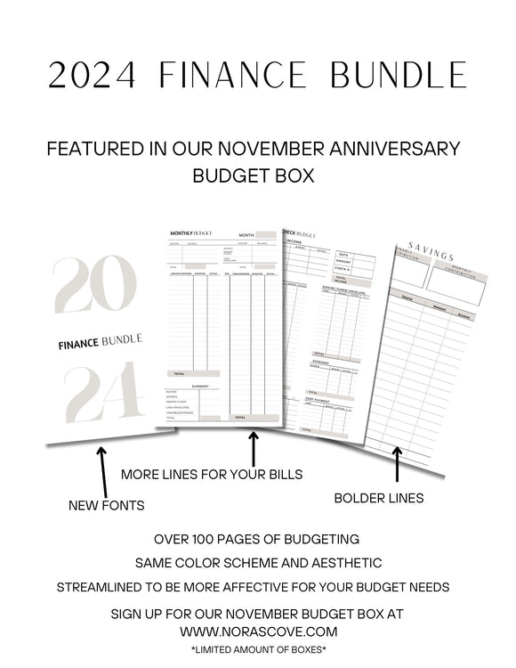 2024 Finance Bundle PRE ORDER