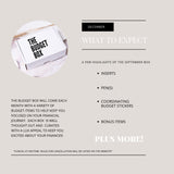 THE BUDGET BOX SUBSCRIPTION