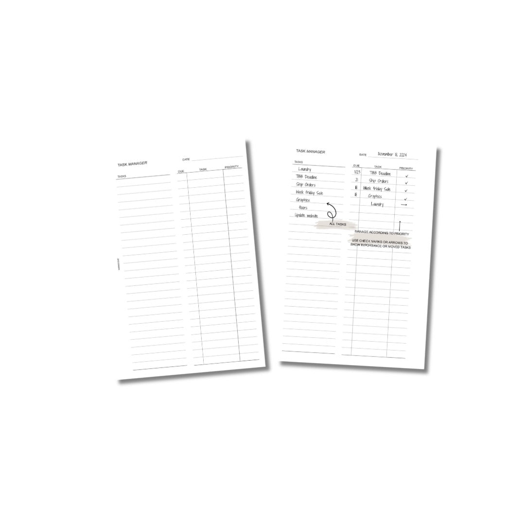 Task Manager Inserts NORAS COVE task-manager-inserts-noras-cove