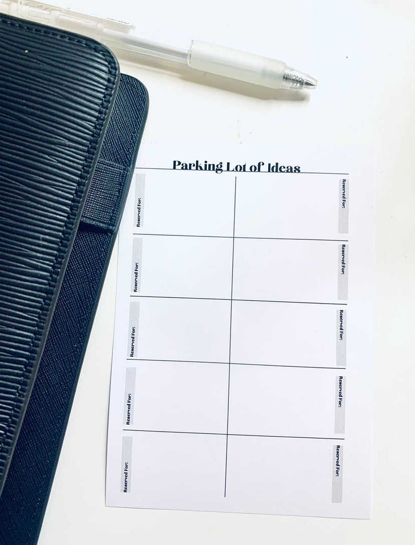 Parking Lot Of Ideas