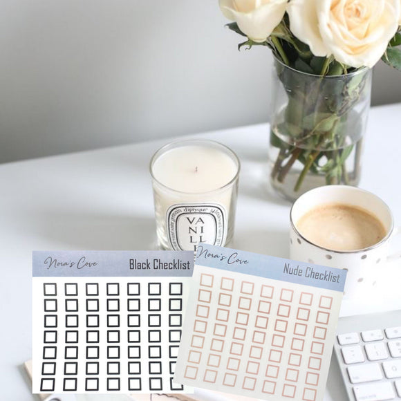 Checklist strip