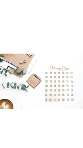 Cutlery sticker sheet