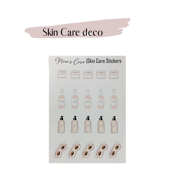 Skin Care deco sheet