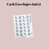 CASH ENVELOPE STICKERS