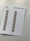 APPOINTMENT LABELS