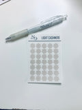 SPLAT  CLEAR STICKERS SMALL