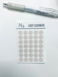 SPLAT  CLEAR STICKERS SMALL