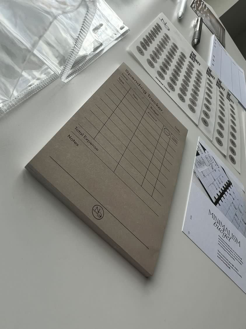 Daily Spending Tracker Sticky Notes