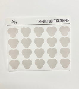TREFOIL SHAPE STICKERS