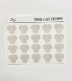 TREFOIL SHAPE STICKERS
