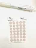 SPLAT  CLEAR STICKERS SMALL