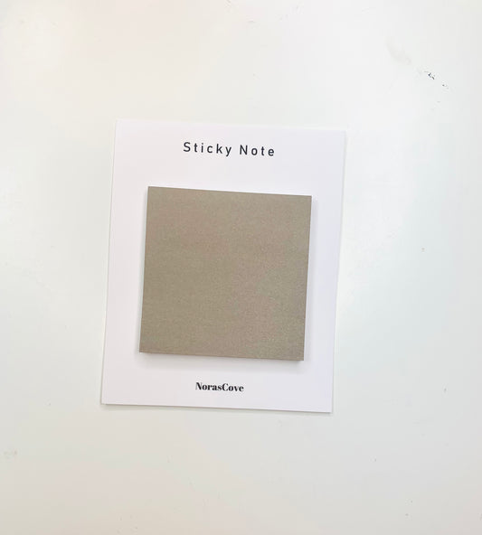 Espresso Sticky Notes | The Budget Box