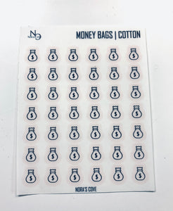 Highlighted money bags| COTTON